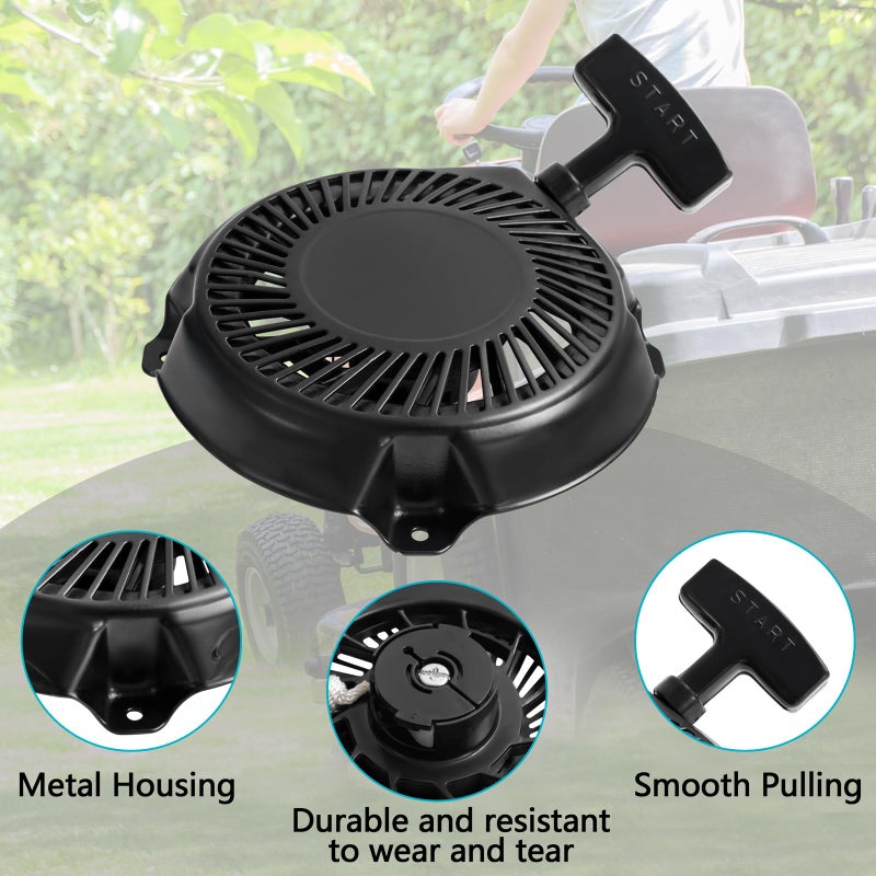 Sutmorly Recoil Starter Replaces for 591301, 693394, 791670 & 795930, Pull Start Assembly for Briggs & Stratton 591301, 693394 - Image 3